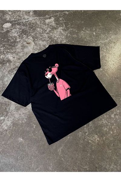 Touz Moda Μπλουζάκι Pink Panther Oversize
