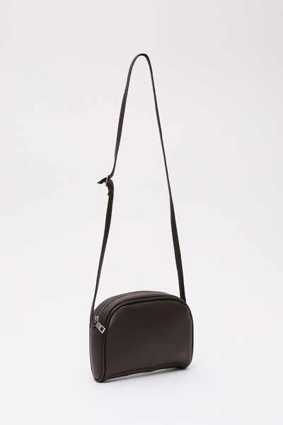 SHAKA Brown Color Shk25 Mini Urban Cross Strap Single Compartment Faux Leather Handle and Shoulder Bag