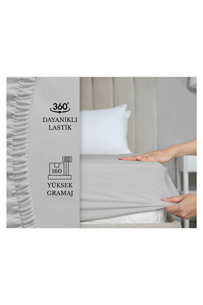 cottonkoza tekstil örme san. ve tic. ltd. şti. Cotton Koza Fitted Sheet 100% Combed Cotton
