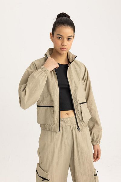 DeFacto Cardigan sport cu potrivire standard - cu fermoar C1796ax24sm