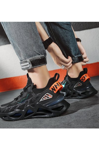 sharpdo Mens Breathable Walking Tennis Running Shoes Fashion Sneakers