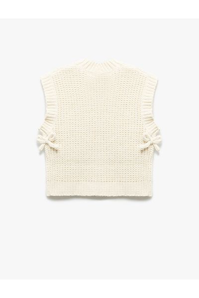 Koton New Season Crew Neck Sleeveless Basic Knitwear Sweater