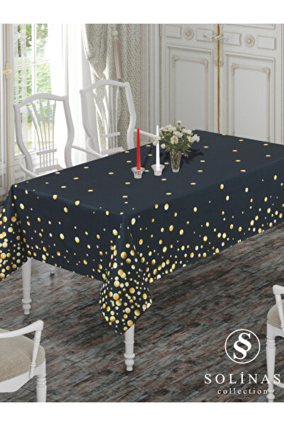 Solinas Collection Digitalna štampa pakovanja Eterno Black Stolnjak