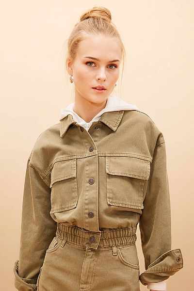 DeFacto Coool Oversize Wide Fit Long Sleeve Shirt C1888Ax24Sp