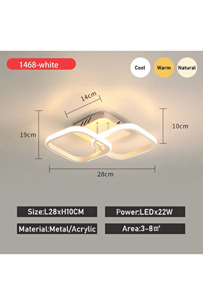 Choice LED 3 Color White-S Corridor and Corridor Lighting Fixtures Modern and...