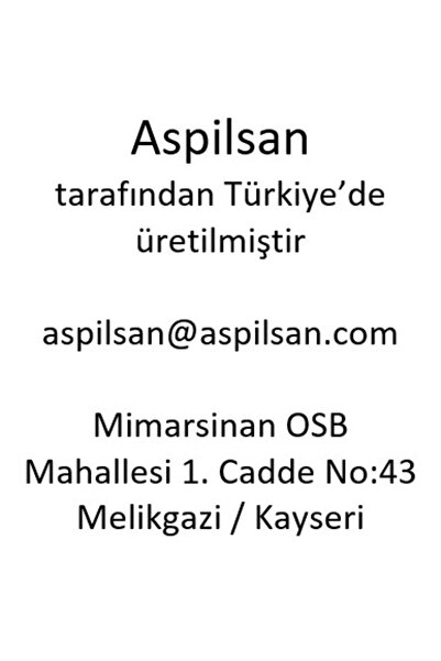 ASPİLSAN 100 Adet Aspilsan Li-ion Şarjlı Pil