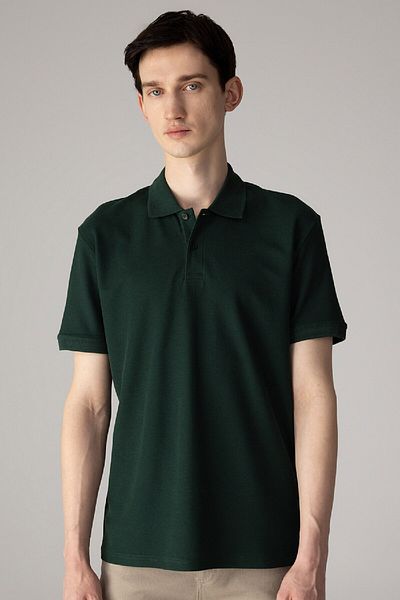 DeFacto Kurzärmliges Basic-Polo-T-Shirt aus einfarbigem Piqué-Stoff mit normaler Passform C1293ax24sp