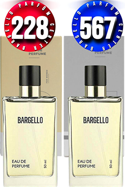 Bargello 228 Kadın Parfüm Oriental 50 ml Edp 567 Erkek Parfüm Fresh 50 ml Edp