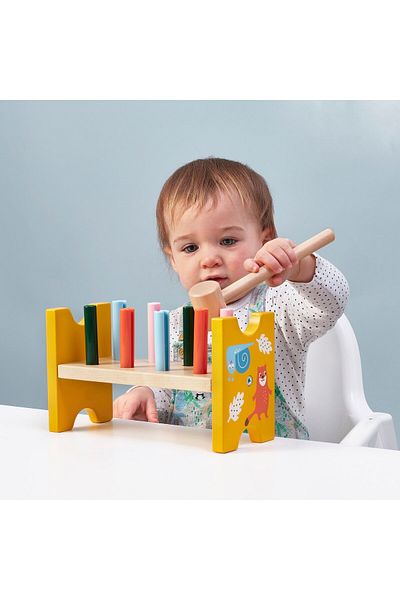 IKEA UPPSTÅ Toy hammering block, multicolour
