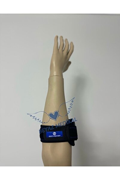 Beyaz Medikal دعامة الكوع لالتهاب اللقيمة، مع معيار السيليكون للاعب اللياقة ا...