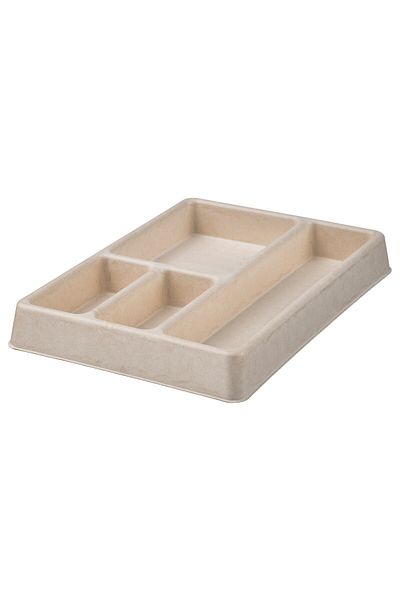 IKEA HÖNSNÄT Cable organiser for drawer, natural, 29 x 21 cm