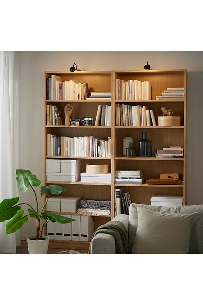 IKEA YTBERG LED cabinet lighting, black/dimmable