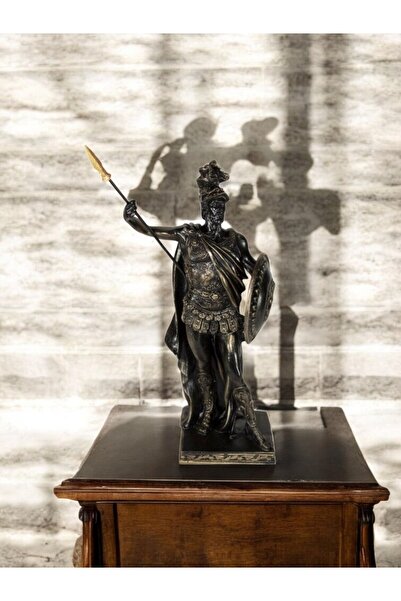 Doremcy Dekoratif Şövalye Beyaz Heykel Hediyelik Biblo