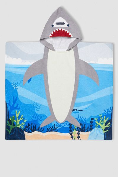 DeFacto Boy's Cotton Poncho Towel C2625A824SM