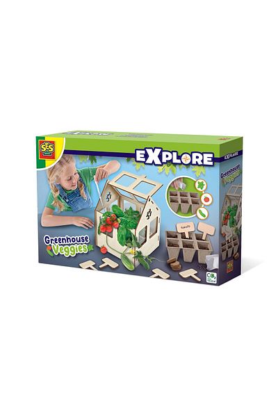 SES Creative Creative set - Vegetable greenhouse