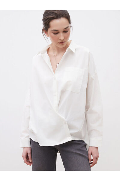 LC Waikiki Γυναικείο πουκάμισο Vizyon New Season Poplin