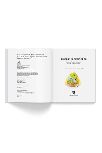 Editura Katartis Franklin și păturica lui