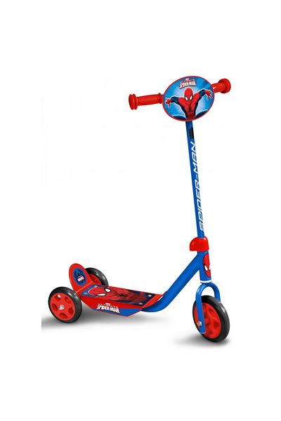 SPIDERMAN 3-wheel scooter, multicolor, 3-5 years, max 20 kg, Spiderman
