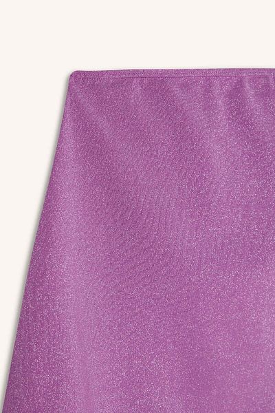 DeFacto Mini-Strandrock aus glänzendem Stoff – Fall In Love B0628ax24sm