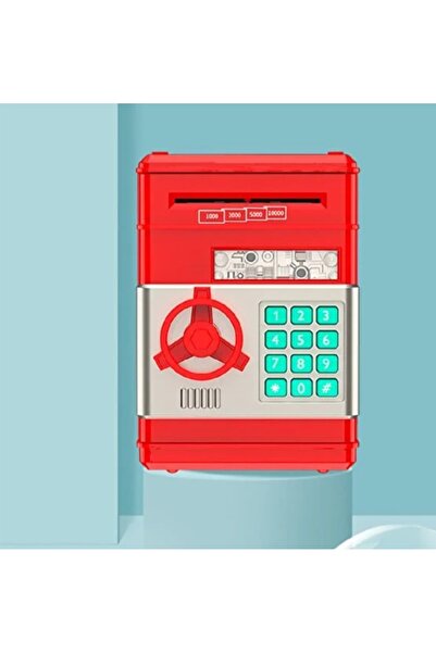Menuzer Dijital Kumbara Mini Atm Güvenli Para Bankası, Nakit Para Tasarruf Ku...