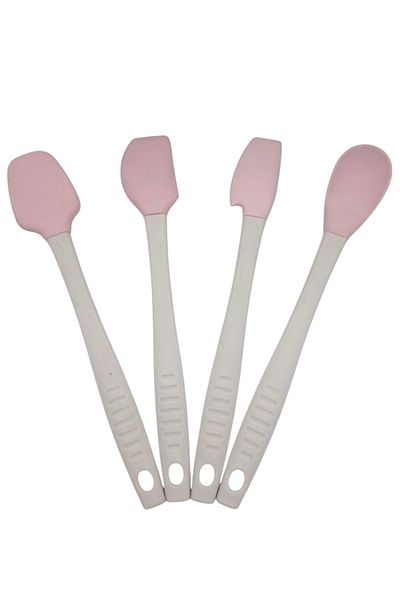 CKM silikon Silicone 4-Piece Spatula Spoon Set