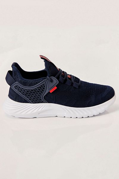 TOMMY LIFE Men's Sports Shoes Navy Blue