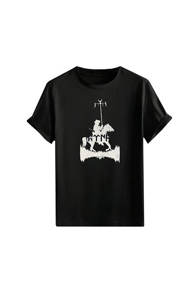Gölge Store Turkish, Turkish and Göktürk Iconic National Printed Oversize Unisex T-Shirt 1439