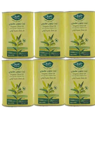 JOF Al-Jawf Olive Oil 400ml * 6 pieces