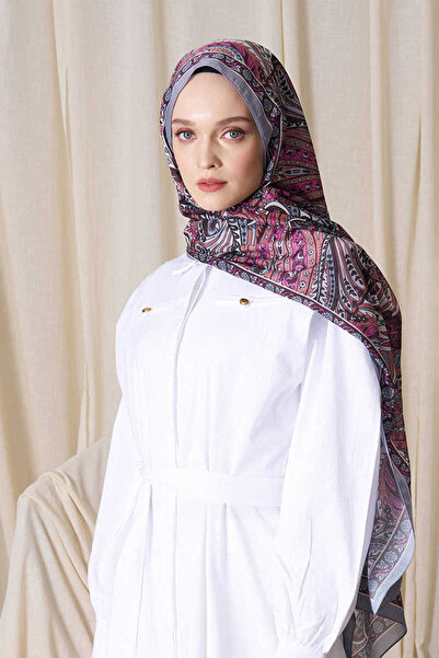 Madame Polo Historical Florentis Desen Şal - Gri