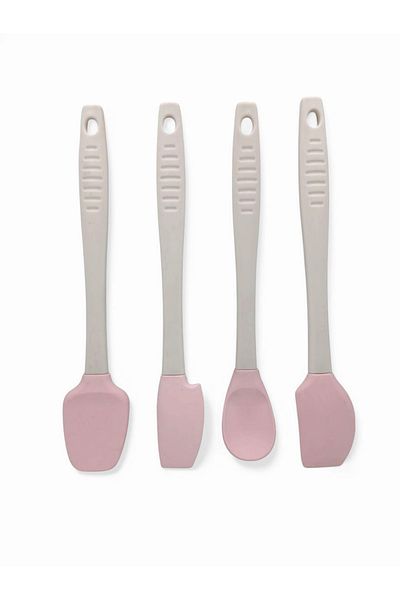 CKM silikon Silicone 4-Piece Spatula Spoon Set