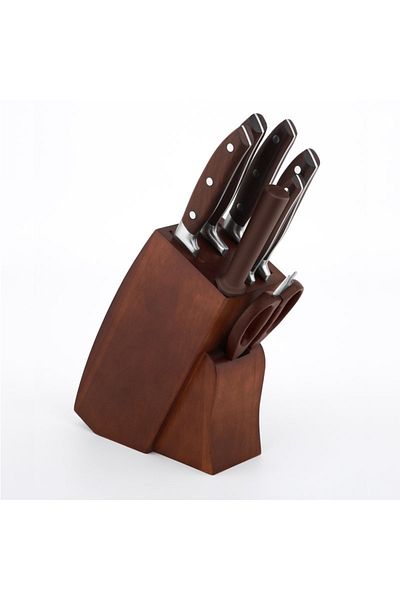 Bergner SOLTAU 8-piece block knife set