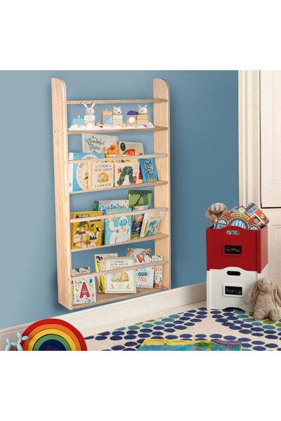 BALATOYZ خزانة كتب حائط مونتيسوري