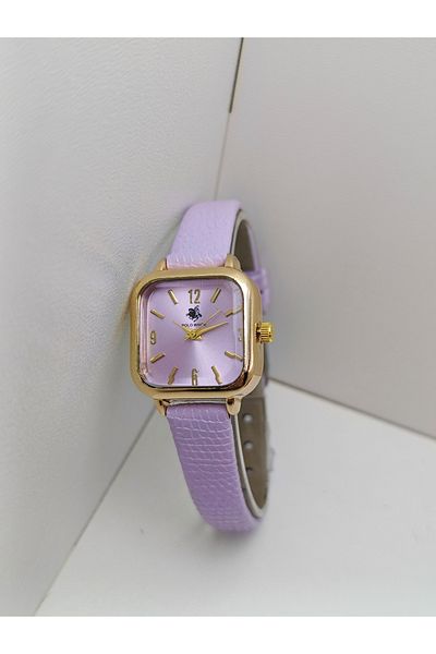 PW POLO WHITE ساعة يد نسائية موديل Pw Polo باللون الأبيض العتيق