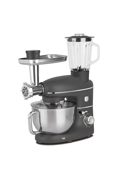 Berlinger Robot de bucatarie cu rasnita si mixer 1500 W Colectia Antracit