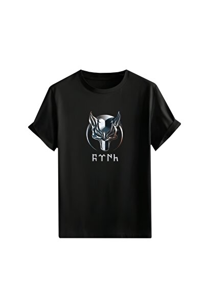 Gölge Store Türk ,Türklük ve Göktürk Simgeli Ulusal Baskılı Oversize Unisex T...