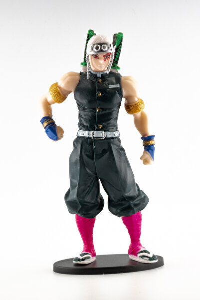 Demon Slayer Tengen Uzui Figürü – 17 cm, Sound Hashira Koleksiyon Modeli