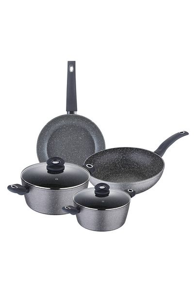 Bergner Orion 6-piece non-stick cookware set