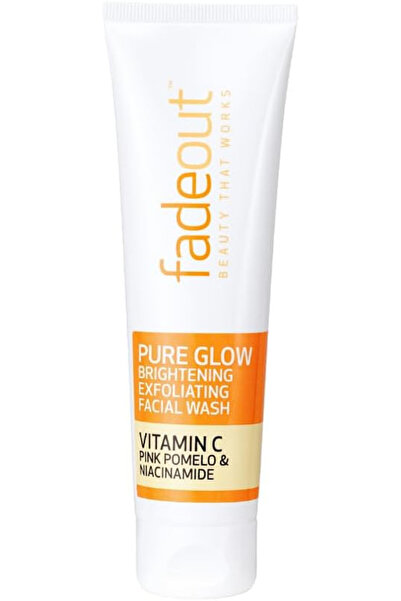Fade Out غسول الوجه المقشر والمفتح بيور جلو مع فيتامين سي والجريب فروت الوردي...