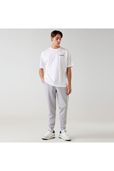 Lacoste Men?s Slim Fit Heathered Cotton Blend Tracksuit Trousers