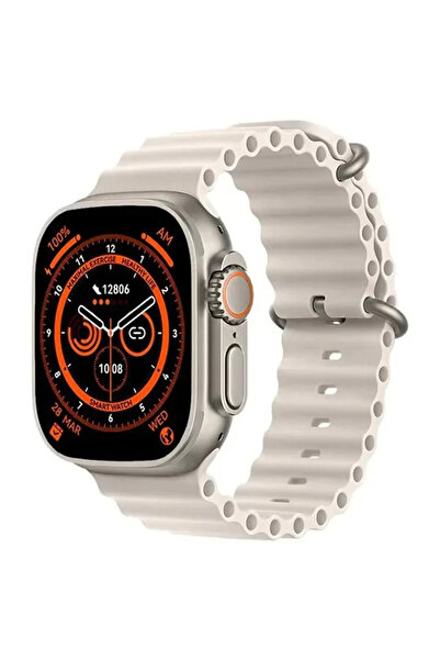 DigiMonster T900U Ultra 8 Akıllı Saat Çift Kordonlu 2.1 inç IPS Tam Ekran Kab...