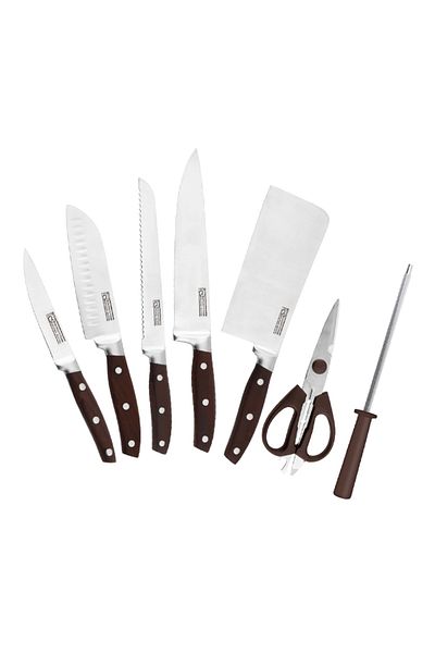 Bergner SOLTAU 8-piece block knife set