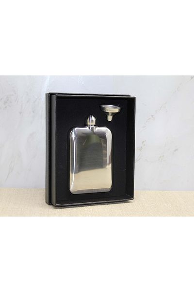 HEPBİMODA Funnel Flask Set Silver Color Flask Set