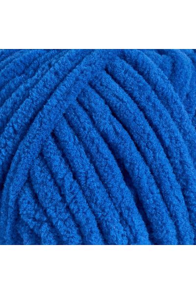 Kürkçü Han Πολυτελές Velvet 100gr 60m Πλεκτό Σχοινί Μπλε Navy