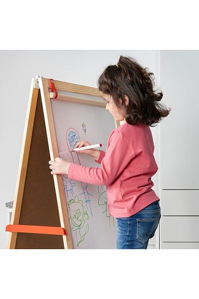 IKEA MÅLA Whiteboard pen with holder/eraser, mixed colours