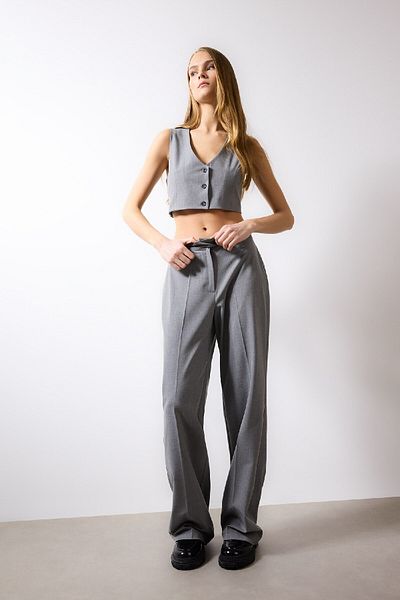 DeFacto Crop Blazer Vest C2574ax24sp