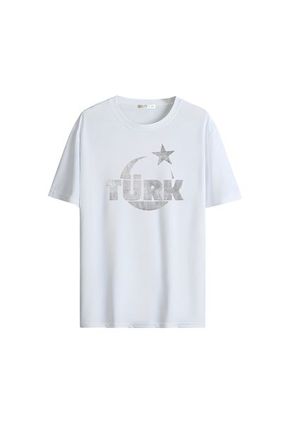 Gölge Store Turkish, Turkish and Göktürk Iconic National Printed Oversize Unisex T-Shirt 1434