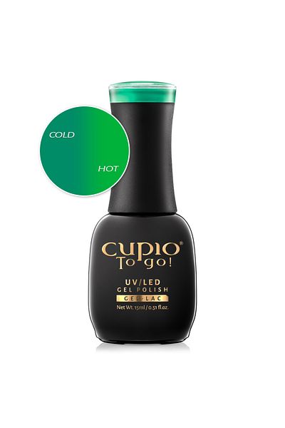 Cupio Thermal semi-permanent nail polish Tropical Green 15ml