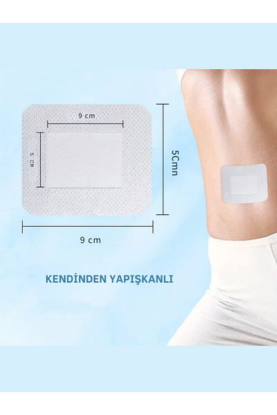 Octacare Practical Wound Cover Hypoallergenic 5 Cm X9 Cm 10 Pieces
