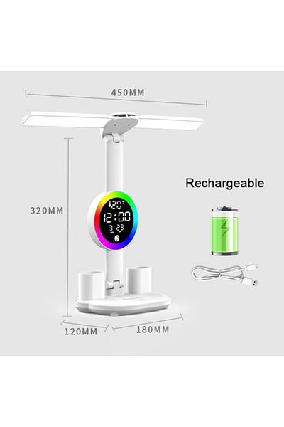 Choice A Charging model Rechargeable Led Table Lamp for Study Desk Lamp Reading Light Led Night Light with