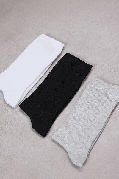 Addax Socket Socks 3 Pack Çrp74-G12